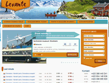 Tablet Screenshot of levante.cz
