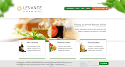 Desktop Screenshot of levante.com.pl