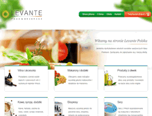 Tablet Screenshot of levante.com.pl